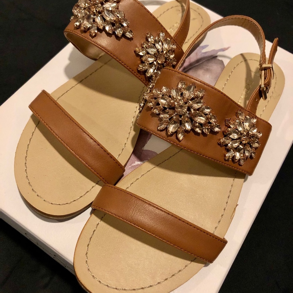 BCBGeneration Jeweled Sandals